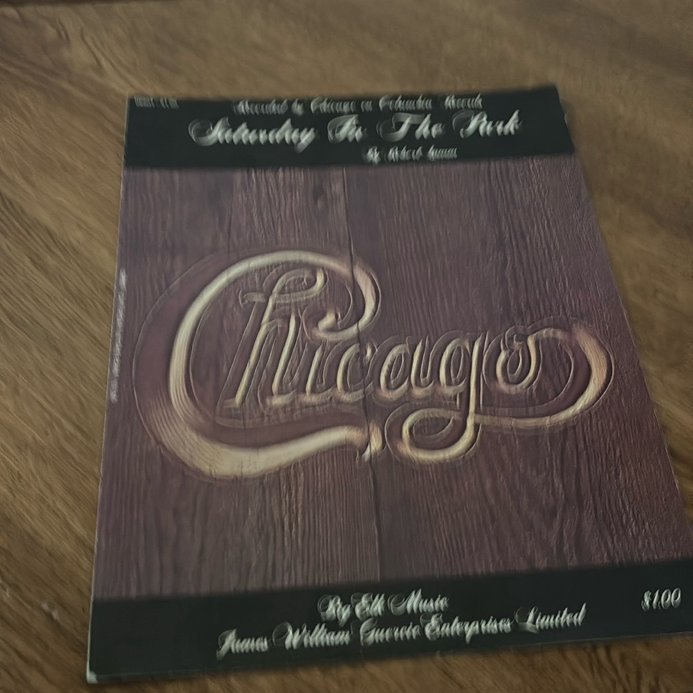 Vintage Saturday in the Park Sheet music